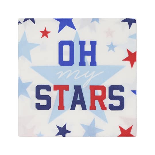 Oh My Stars Cocktail Napkins, 20ct. by Celebrate It&#x2122;